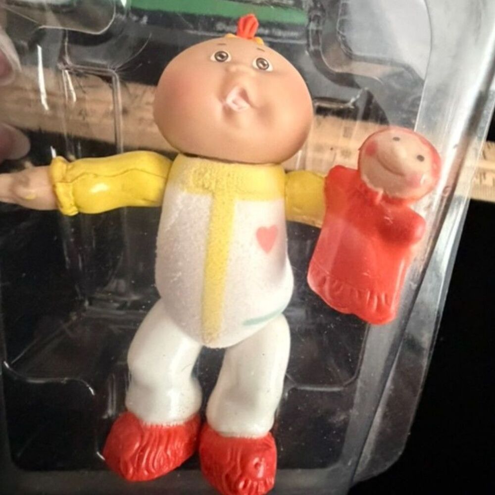 vtg 1984 cabbage patch kids poseable PVe baby figure